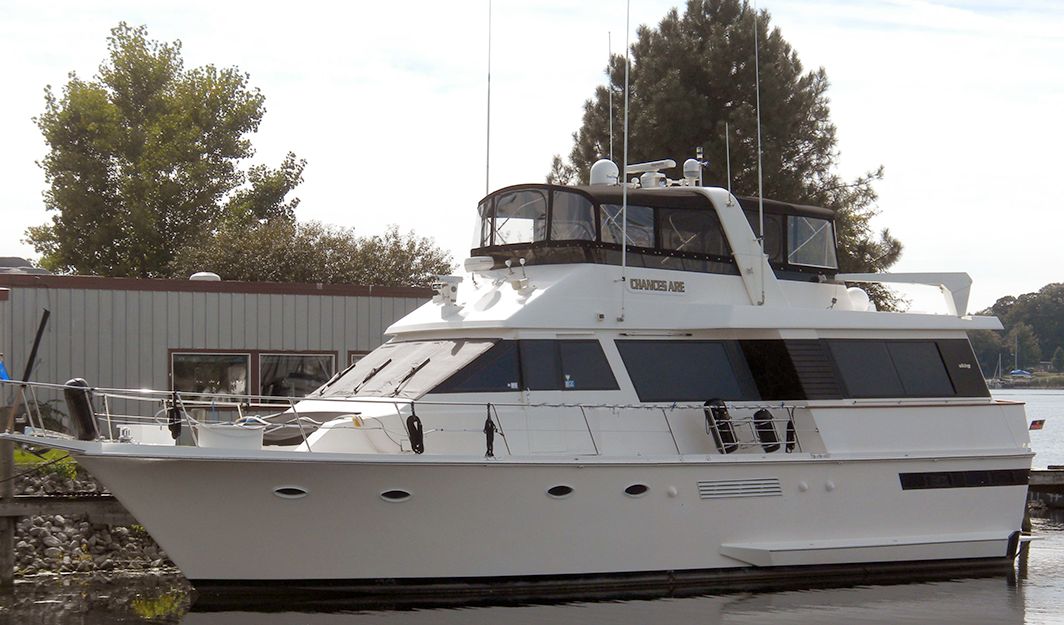 viking 55 motor yacht for sale