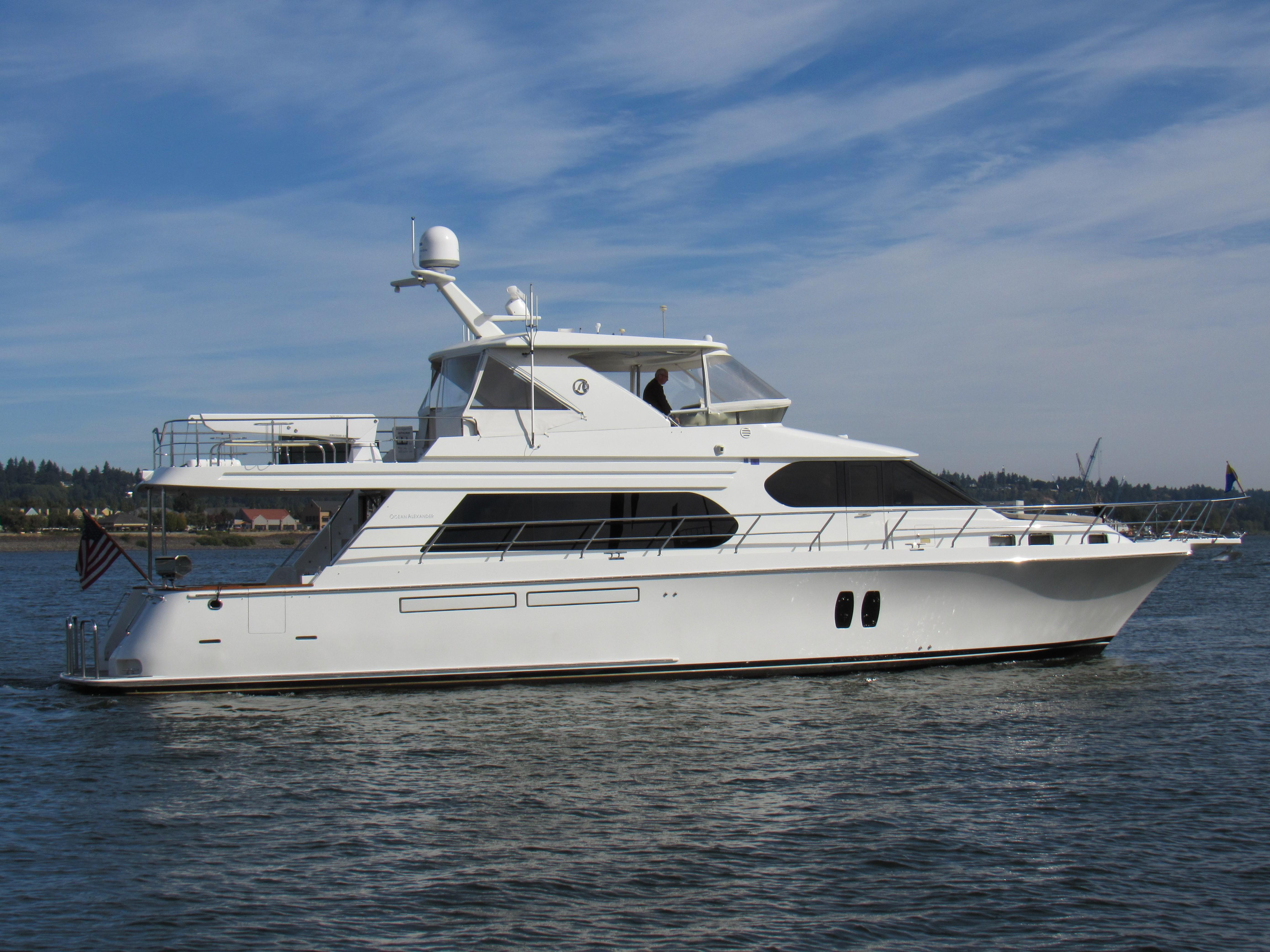 ocean alexander yachts for sale in california