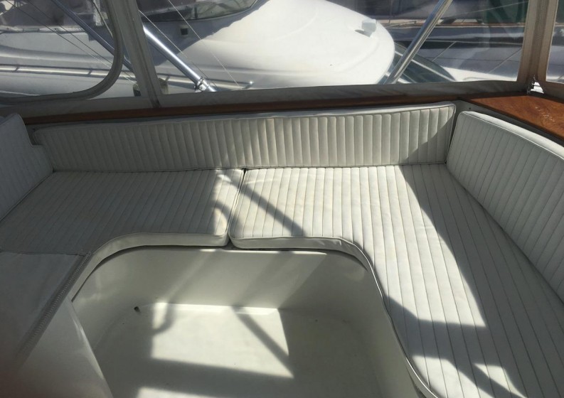 Arrowhead Yacht Photos Pics Fwd Flybridge seating portside