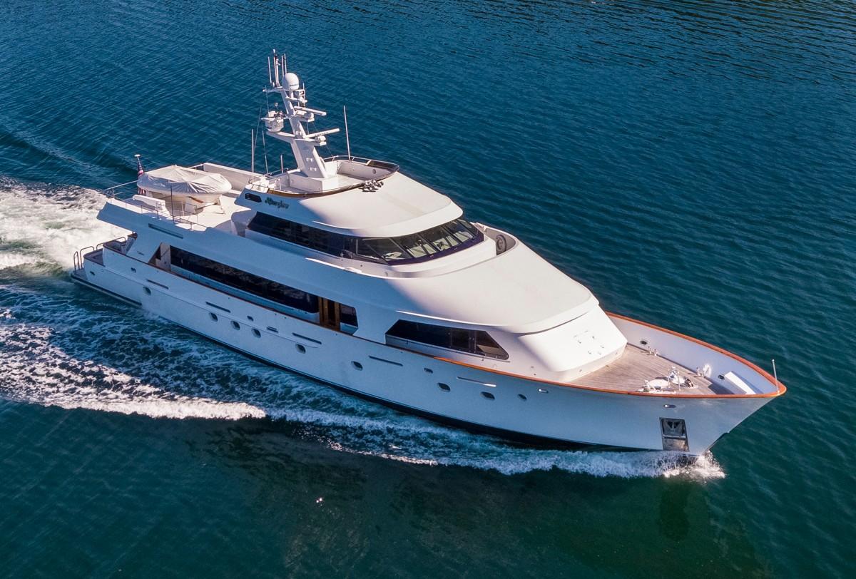 afterglow christensen 1992 tri deck motoryacht 126 yacht