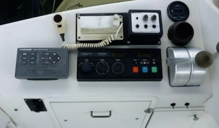 48 Ocean Helm Console - portside