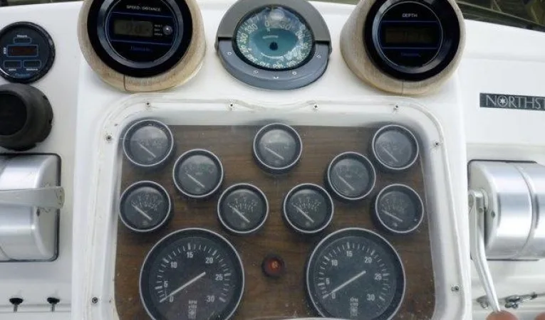 48 Ocean Helm Console - center