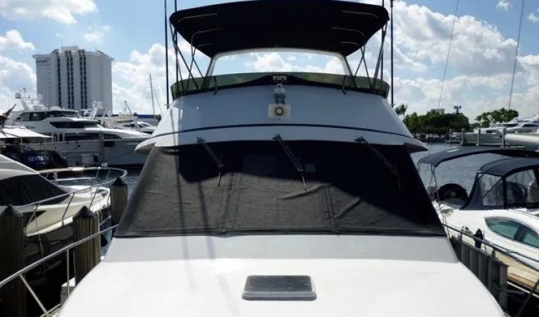 48 Ocean Windshield & Bimini Top