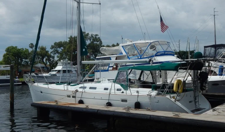 47 Beneteau dock side