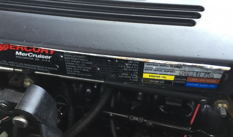 28 Rinker Engine Cowl