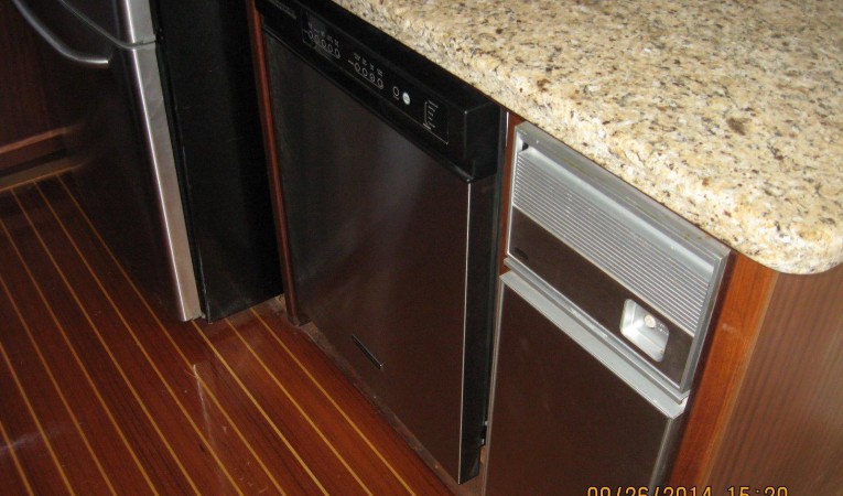 55 Hatteras Dishwasher