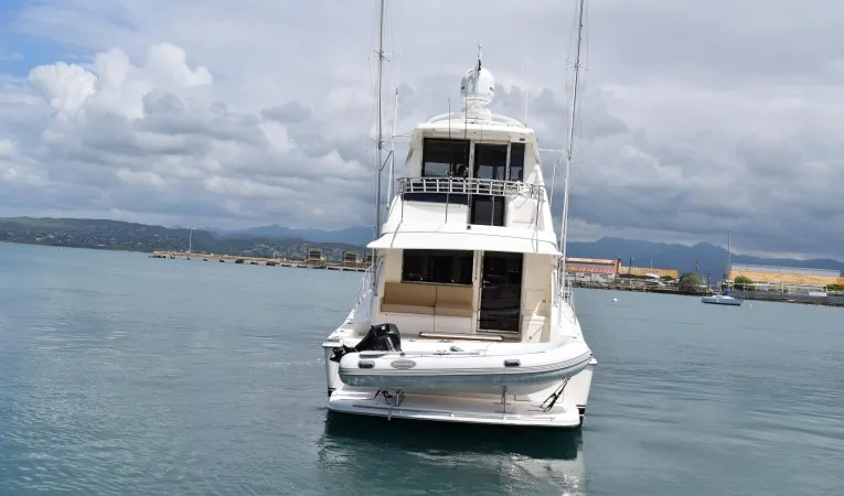 63 Riviera Aft View
