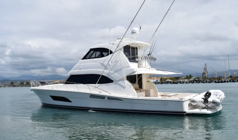 63 Riviera Port Aft View