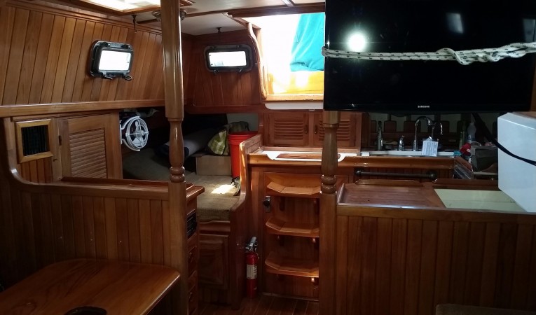 38 Cabo Rico Salon looking aft 2