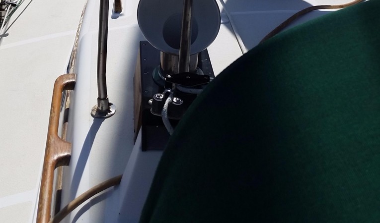 38 Cabo Rico Port Side looking forward