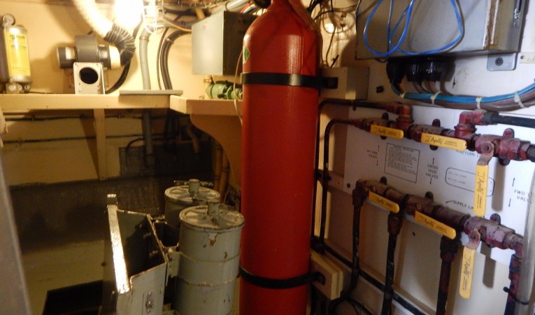 60 Hatteras Fire System