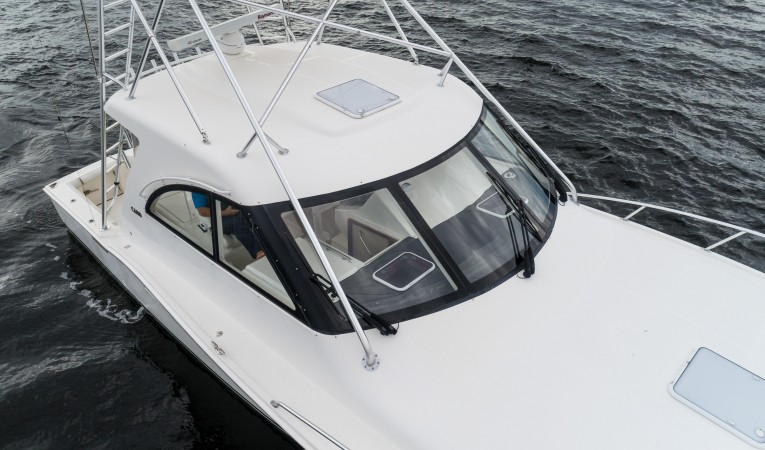 40 Cabo Hard Top and Windshield