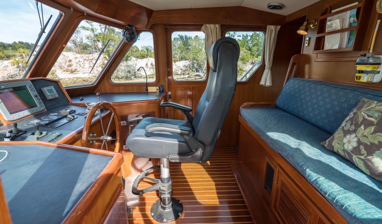 42 North Pacific Pilothouse Entrance