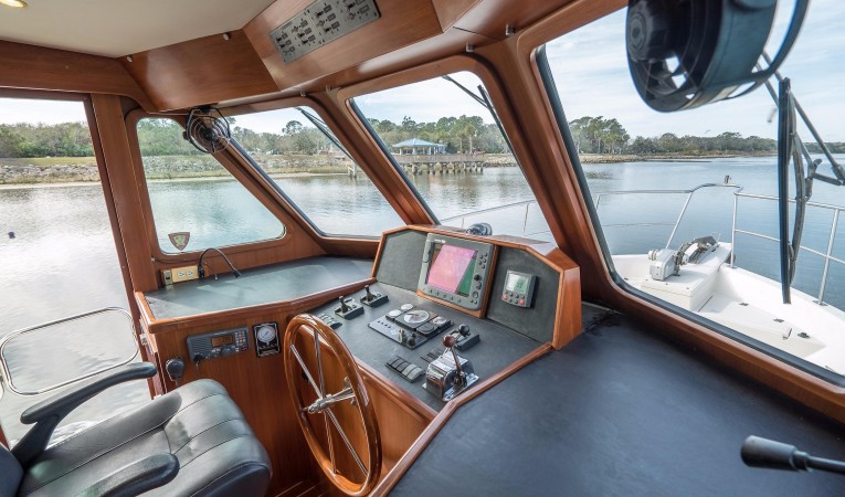 42 North Pacific Pilothouse Helm