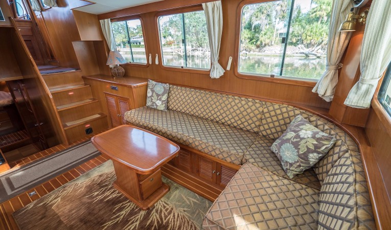 42 North Pacific Settee to Starboard