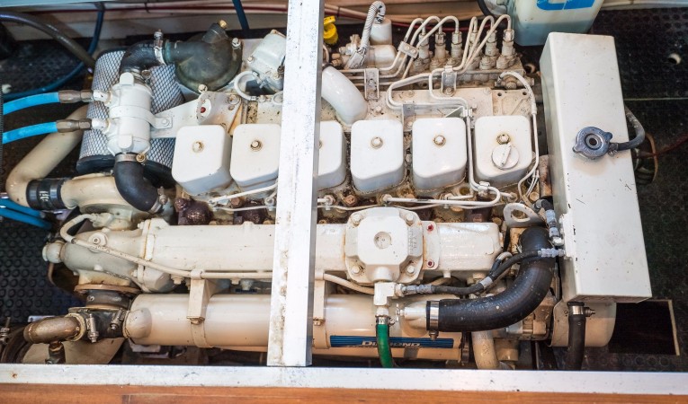 42 North Pacific Engine room