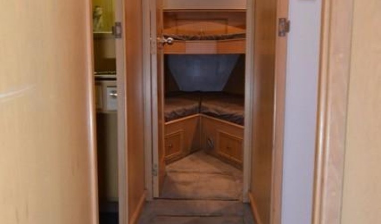 58 Cooper Yachts Companionway looking forward