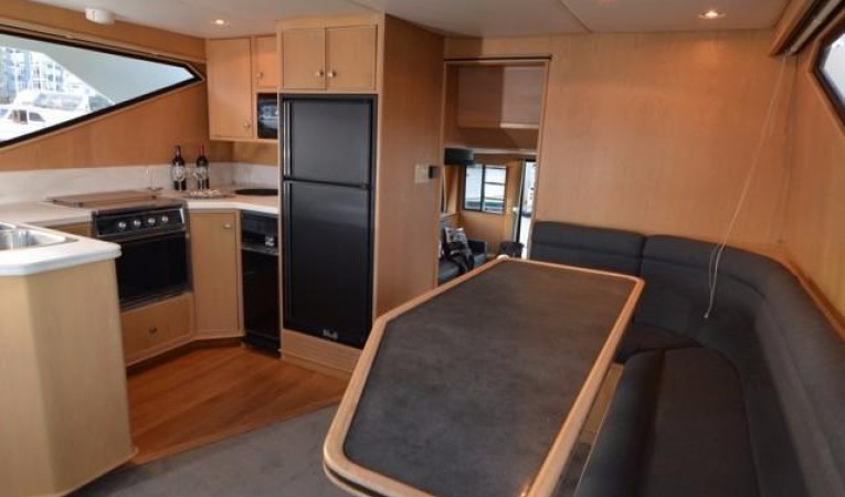 58 Cooper Yachts Pilothouse looking aft