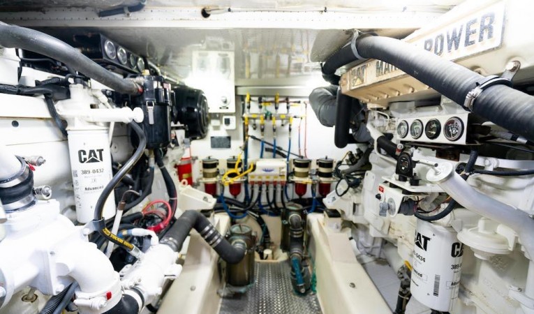 52 Midnight Lace Engine Room Forward