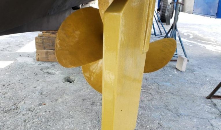 52 Midnight Lace Rudder With Propspeed