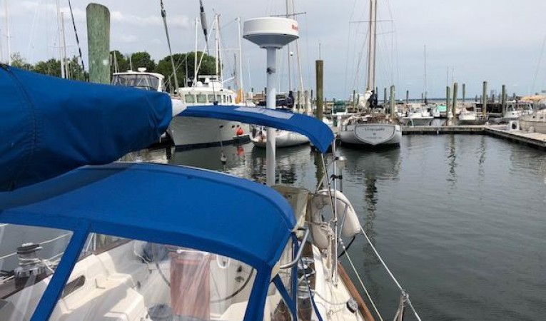 38 Sabre Looking aft