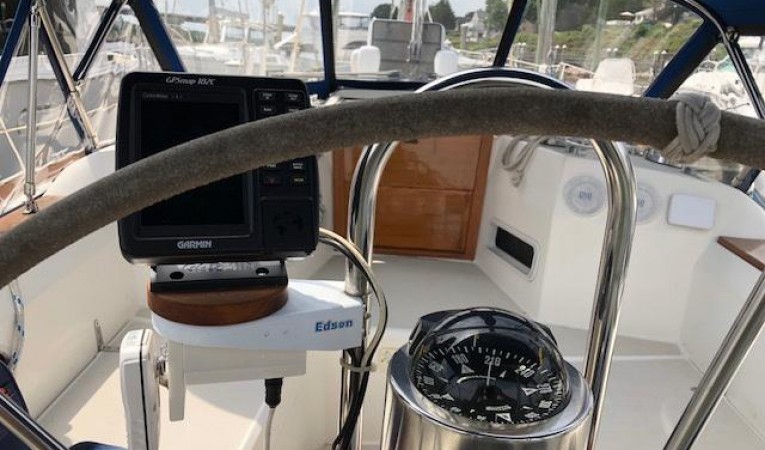 38 Sabre From behind the wheel