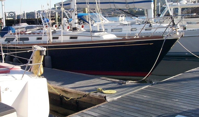 38 Sabre In her slip