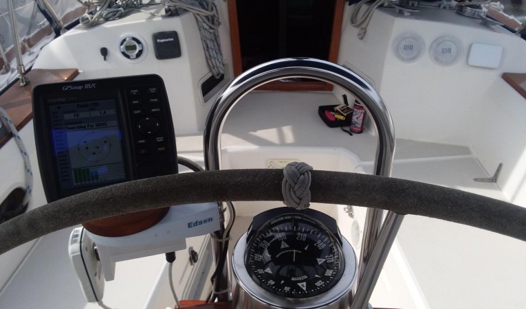 38 Sabre From behind the wheel