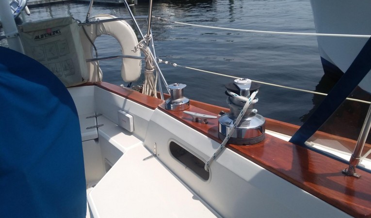 38 Sabre Cockpit port side