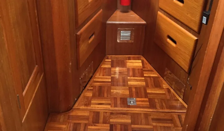 36 Island Gypsy Under Berth Storage