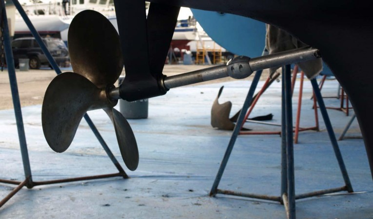 47 Gulfstar Running gear