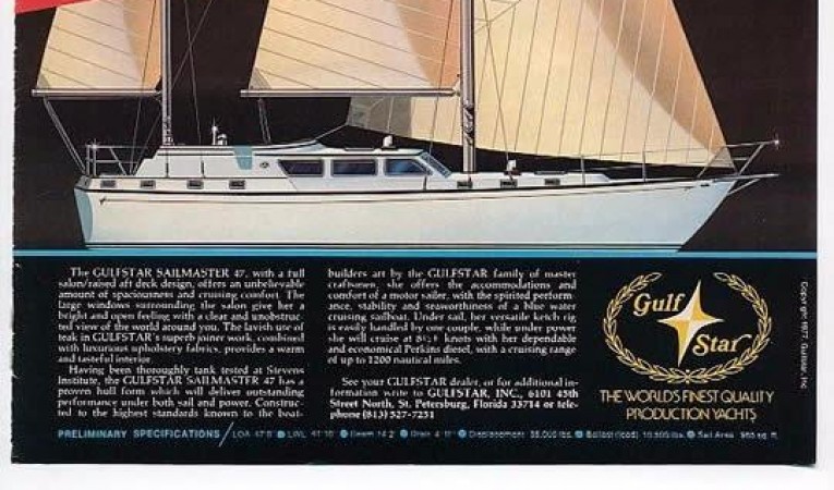 47 Gulfstar Brochure