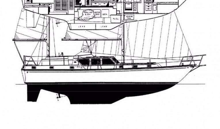 47 Gulfstar Specification sheet