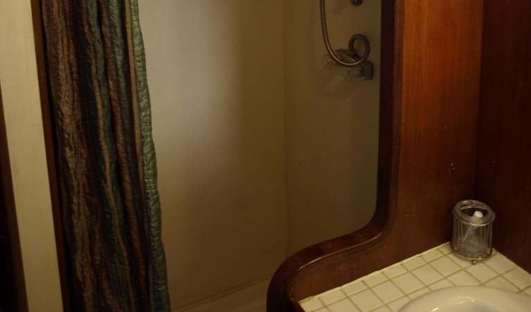 47 Gulfstar Master shower