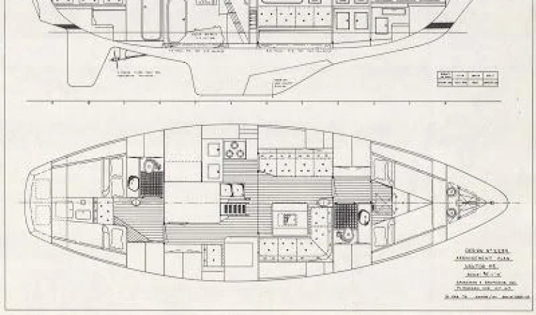 43 Nautor Swan Layout and profile