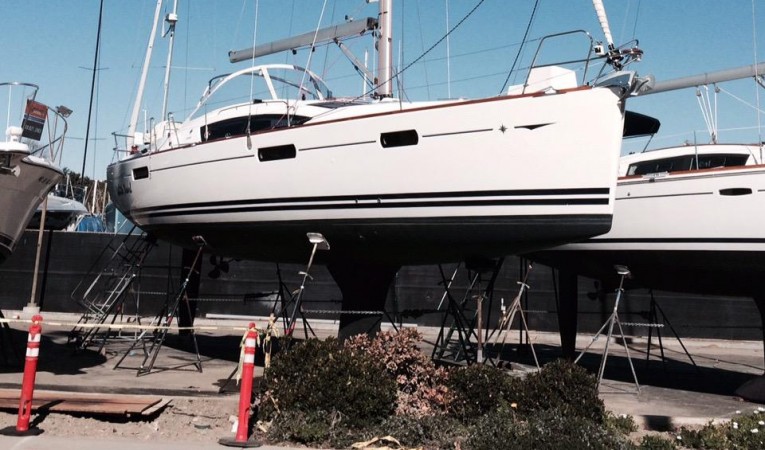 42 Jeanneau Dry Storage at BoatYard