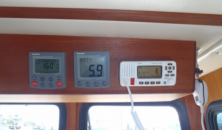 32 Nordic Tugs Electronics overhead