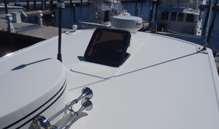 32 Nordic Tugs Pilothouse top deck