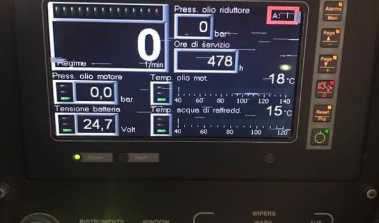 62 Pershing Engine Hours