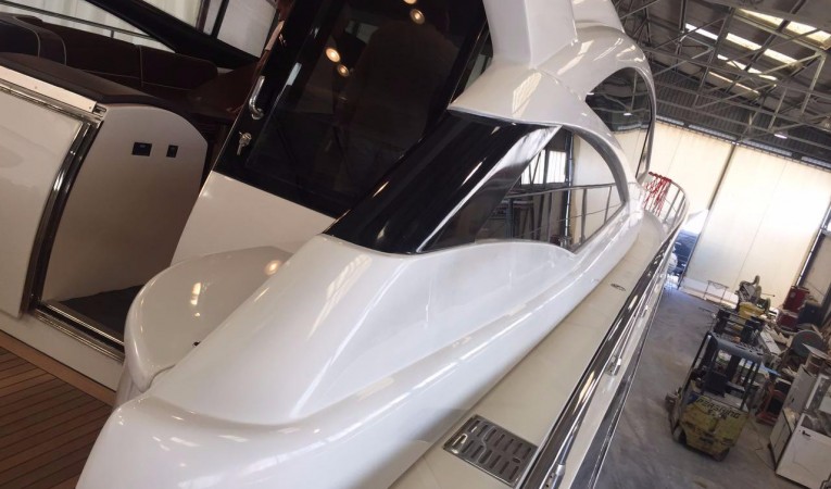 62 Pershing Starboard Superstructure