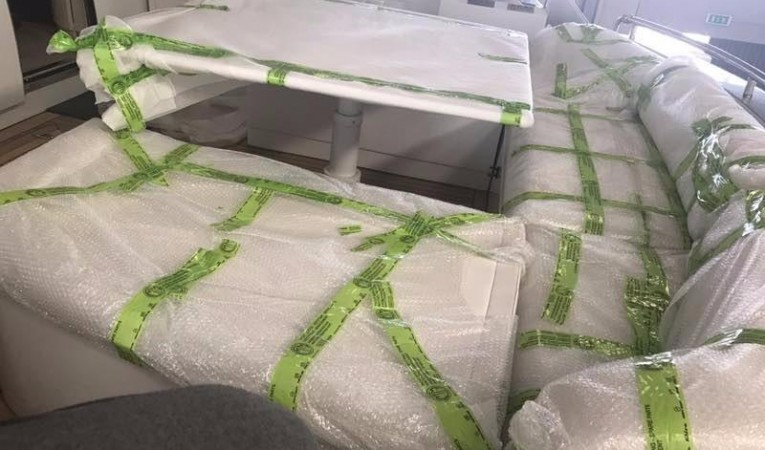 62 Pershing Aft Deck