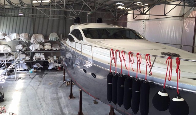 62 Pershing Starboard Bow