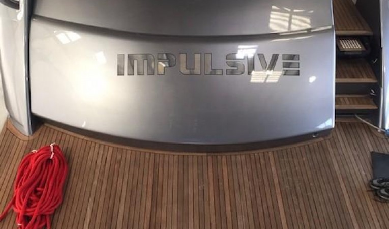 62 Pershing Stern And Swimplatform