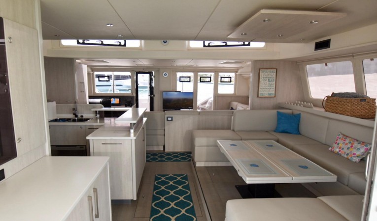 58 Robertson & Caine Stepping in from the aft deck