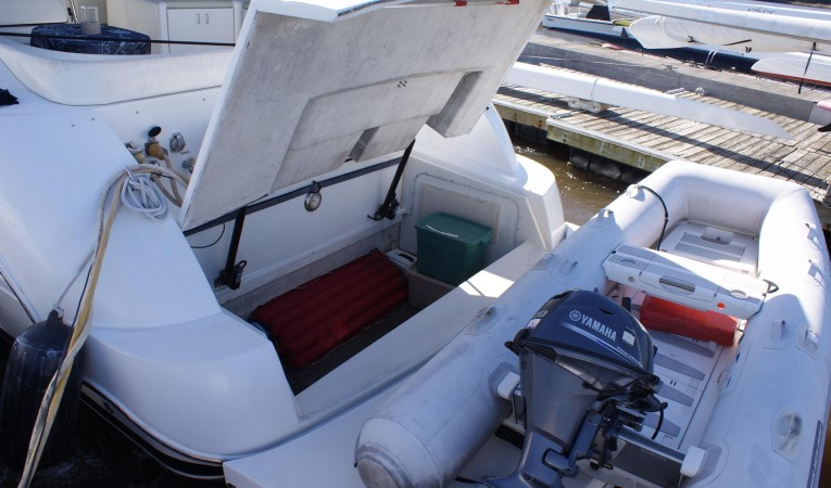 44 Trojan aft storage