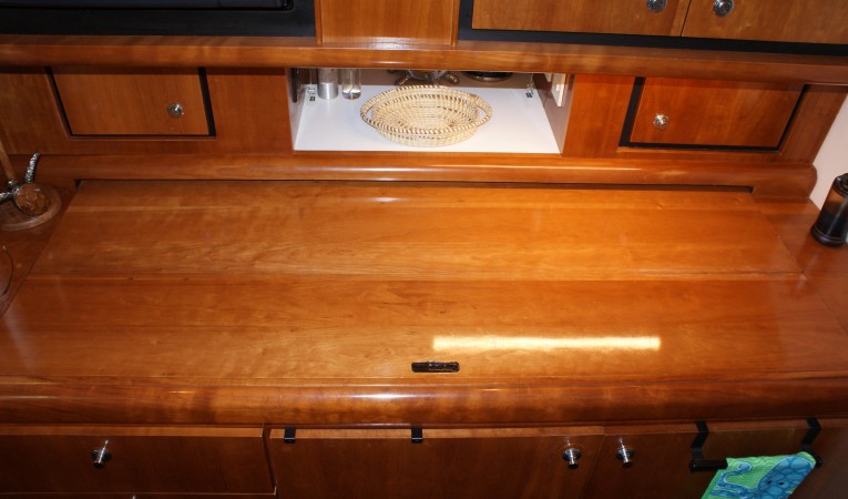 44 Trojan counter covering