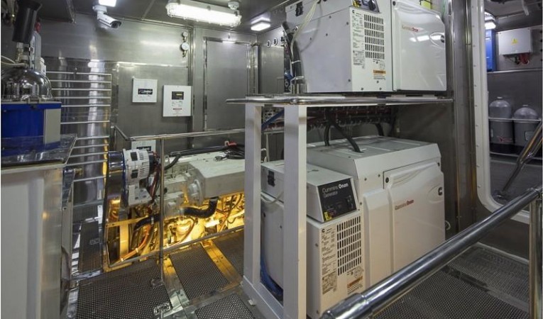 65 Bering Engine Room