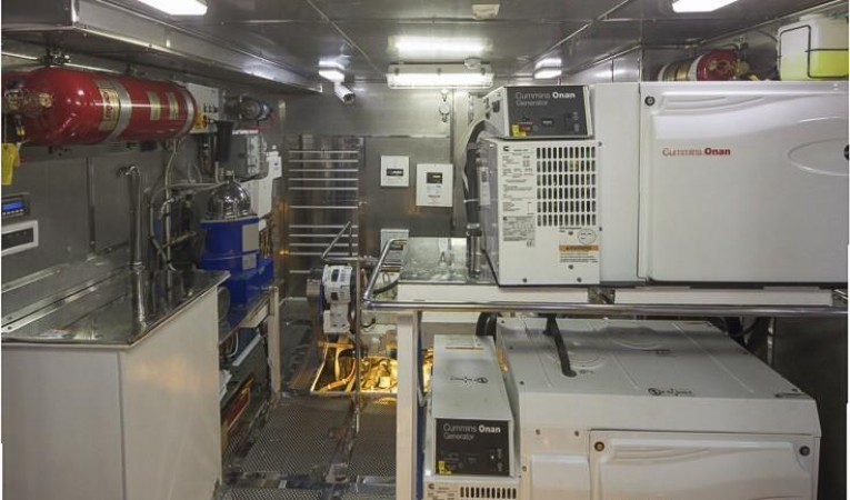 65 Bering Engine Room