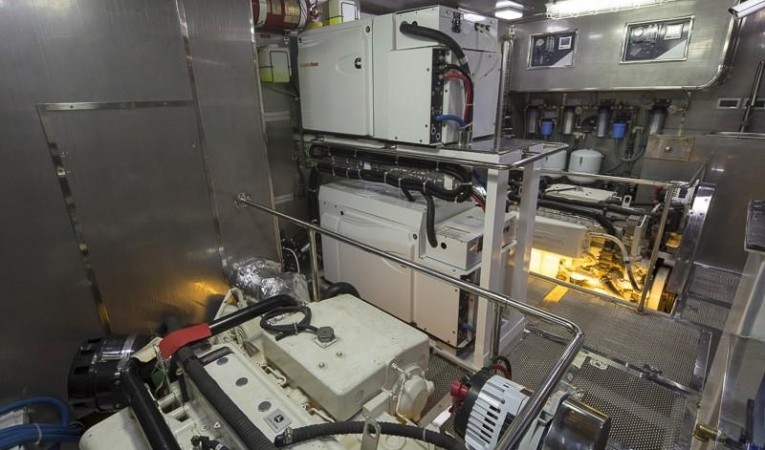 65 Bering Engine Room