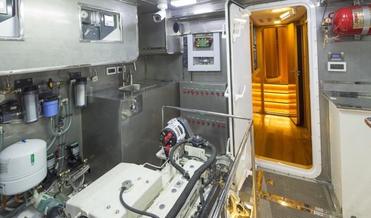 65 Bering Engine Room